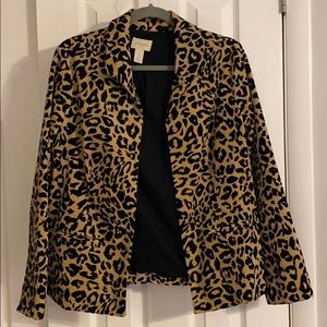 Chico’s Leopard Print Jacket